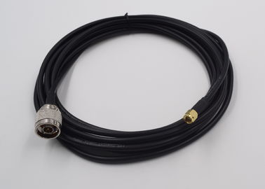 China SMA Male To N Male Flexible Coaxial Cable With LMR195 Cable For Base Station supplier