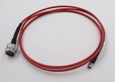 China Test Application RF Cable Assembly N Connecotr To SMA Semi Flex Cable supplier