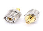 China Straight Wheel BNC Male to UHF Female Adapter SO239 PL259 Radio Frequency Connectors supplier