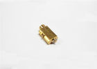 China MMCX RF Coaxial Connectors Low Reflection Broadband Gold Plated 50Ω RoHs Approval supplier
