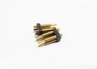 China DIN Gold Plated Pogo Pins Connector Brass Spring Loaded Test Probes supplier