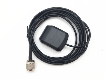China TNC Male Connector Portable Car GPS Antenna , Vehicle Gps Antenna With RG 174 3 M Cable supplier