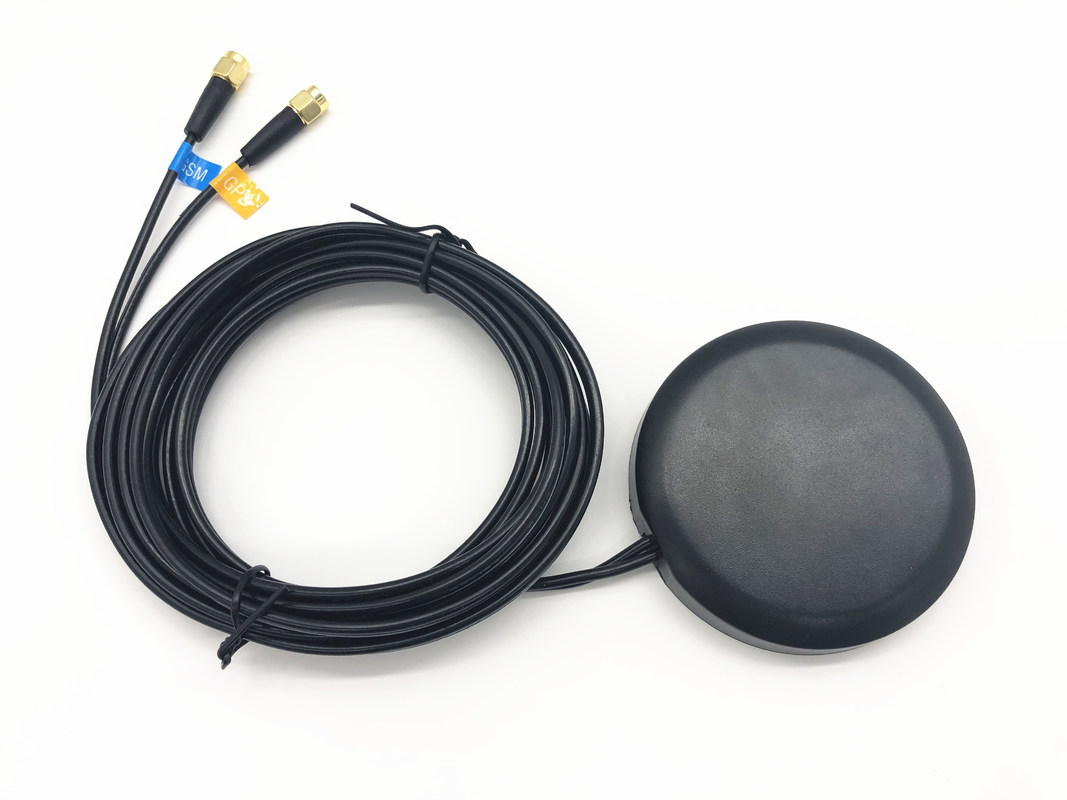 GPS GSM 2 in 1 Combined Mount Antenna RG174 3M With SMA Connector