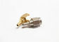 SMA RF Connector Male Type / SMA Coax Connectors Crimp for RG178 Cable supplier