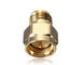 Gold Plating RF Coaxial Connectors SMA Male to Female Adapter 50 Ohm 1.9 VSWR supplier