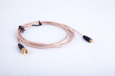 China SMA Male To MCX Male Extension RG 178 RF Cable Assembly Custom Made supplier