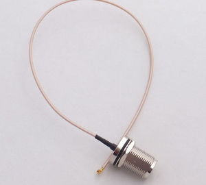 China MHF Plug To N Female / Jack Connector With RG178 Coaxial Cable Asembly supplier
