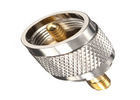 China Brass RF Antenna Connector Straight F Male To SMA Female Adapter supplier