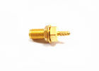 China Straight Crimp Type RF Coaxial Connectors , SMA Plug Connector Cable RG 58 RG316 1-6 Ghz supplier