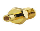 China Weatherproof SMB RF Coaxial Connectors , SMB Male To SMA Female SMB Antenna Connector supplier
