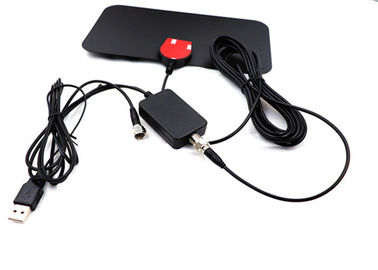 China Ultra Thin Indoor Hdtv Antenna 10ft Coaxial Cable , Gain 3dbi Hd Digital Antenna supplier