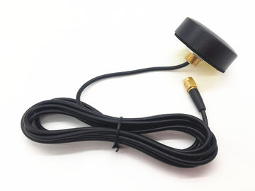 China Active Car GPS Antenna Srcrew Mount 1575MHz With SMA Connector RG 174 Cable supplier