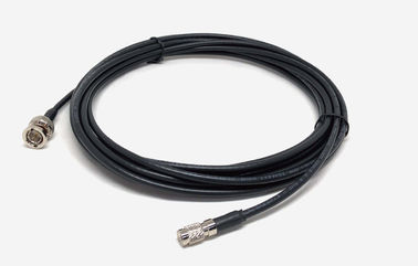 China BNC Male To Din Male Mini RG59 Coaxial Cable Custom RF Cable Assembly supplier