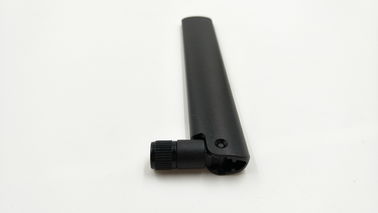 Vertical Polarization Black 4G LTE Omni Antenna For Wireless 3G / 4G Router supplier