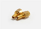 SMA RF Connector Male Type / SMA Coax Connectors Crimp for RG178 Cable supplier