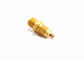 Straight Crimp Type RF Coaxial Connectors , SMA Plug Connector Cable RG 58 RG316 1-6 Ghz supplier