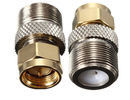 Alloy Steel SMA RF Connector SMA Male to F Female Adapter Low Reflection supplier