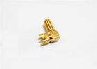 Networking SMA RF Connector , Female PCB Connector with Copper Conductor Material supplier