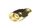 Gold Plating RF Coaxial Connectors SMA Male to Female Adapter 50 Ohm 1.9 VSWR supplier