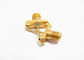 2 Hole Panel Mount SMA RF Connector Flange Female Jack Plug With Solder Cup supplier