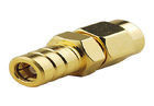 1.5 VSWR SMB RF Coaxial Connectors SMA Male To SMB Female Adapter 0-18 Ghz supplier