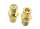 Gold Plating RF Coaxial Connectors SMA Female to SMB Female Adapter 0.49N supplier