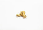 Straight PCB Mount RF Coaxial Connectors  90 Degree Coax Adapter Coaxial Male Female Crimp supplier