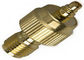 Brass MMCX RF Coaxial Connectors SMA Female To MMCX Male Adapter supplier