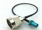 Crimp Straight GR 214 Wireless Satellite To Aerial Connector N Type Male Plug supplier