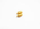 Vertical Connection RF Coaxial Connectors / Pogo Pin Connector 36V 15A Max Current Rating supplier